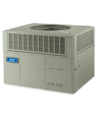 tan short rectangular silver 14 gas and electric system, with a large fan built into the top